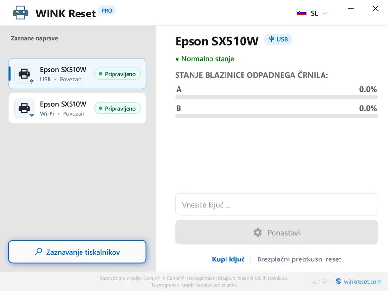 stevci epson uspesno ponastavljeni na nic