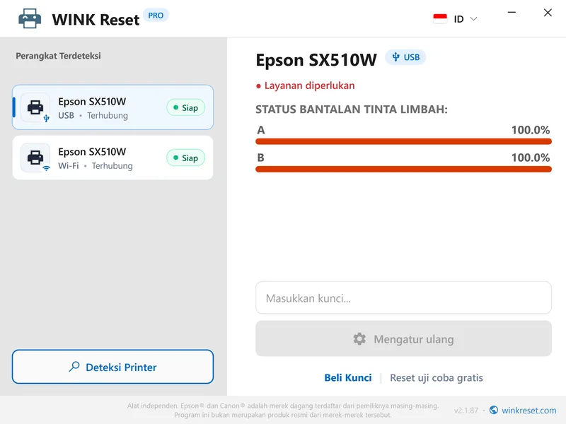 unduh gratis aplikasi reset bantalan tinta epson