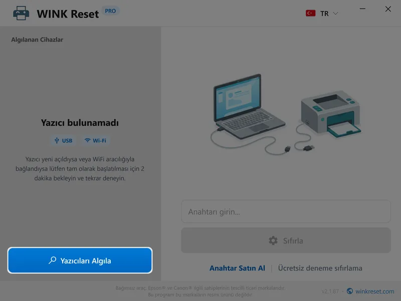 wink reset murekkep pedi wic epson yazici bul tr