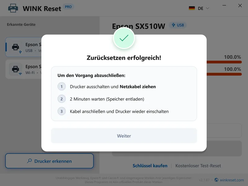 wink tintenkissen wic zuruecksetzen erfolg de